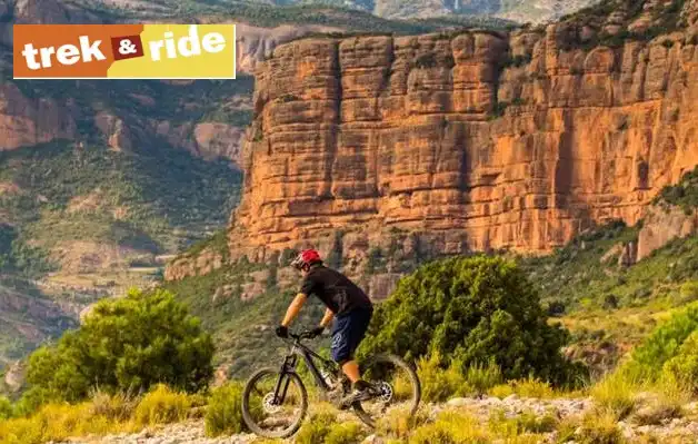 TrekandRide canarill trenkabikers la Pobla de Segur BTT